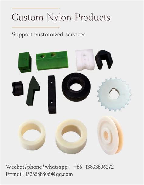 wholesale cnc nylon parts|cast nylon 6 cnc.